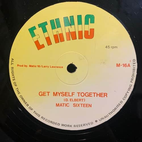 Matic 16 – Get Myself Together / Matic M-16 Style