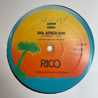Rico Rodriguez - Dial Africa (Live) / Dial Africa (Dub) picture 2