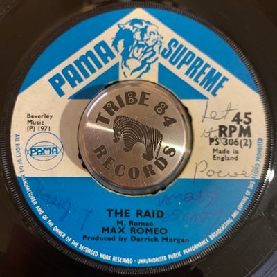 Max Romeo - Let The Power Fall / The Raid picture 2