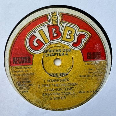 Joe Gibbs & The Professionals - African Dub - Chapter 4 picture 4