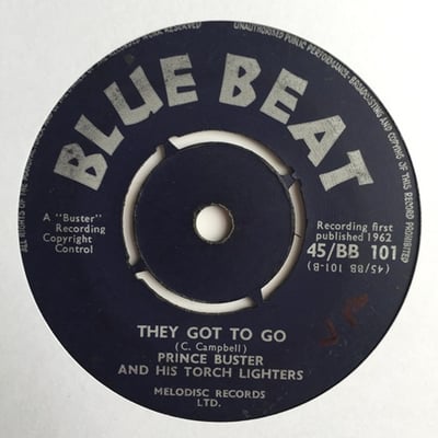 Prince Buster And His Torch Lighters - My Sound That Goes Around / They Got To Go picture 2