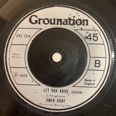 Owen Gray - Let Jah Arise picture 2