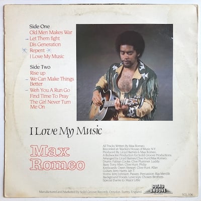 Max Romeo - I Love My Music picture 2