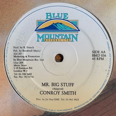 Robert Ffrench, Conroy Smith - She's Under Stress / Mr. Big Stuff picture 2