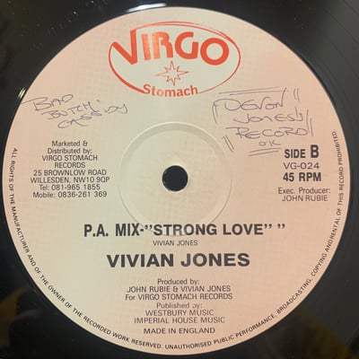 Vivian Jones - Strong Love picture 3