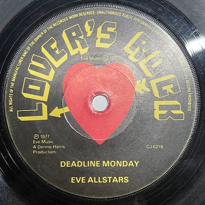 Cassandra, Eve All Stars - If You Are Not Back In Love By Monday / Deadline Monday picture 2