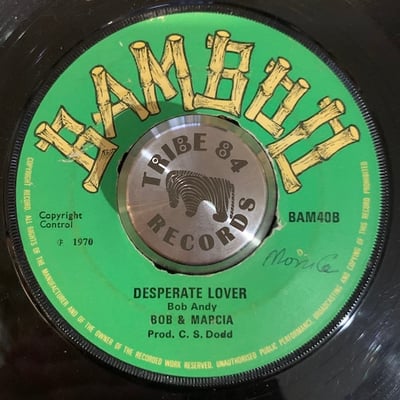 Bob & Marcia, Bob Andy - Always Together / Desperate Lover picture 2