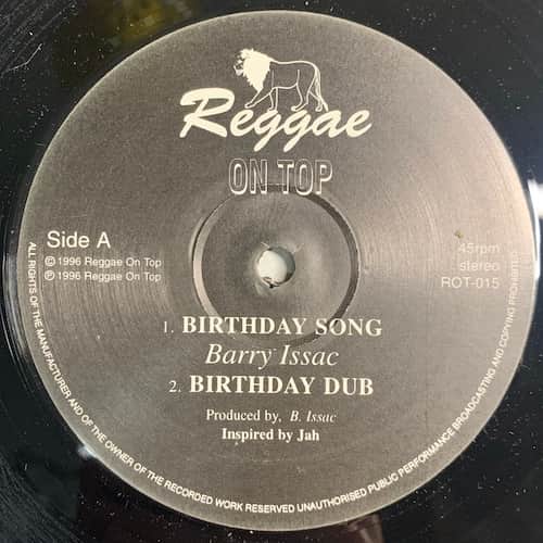 Barry Issac, Dub Doctor – Birthday Song / Sound System Dub