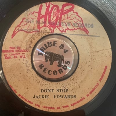 Jackie Edwards - I Do Love You / Don't Stop picture 2