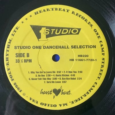 Various - Studio One Dancehall Selection picture 4