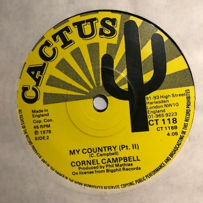 Cornell Campbell - My Country picture 2