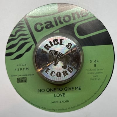 Hemsley Morris, Larry & Alvin - Love Is Strange / No One To Give Me Love picture 2