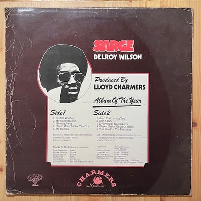 Delroy Wilson - Sarge picture 2