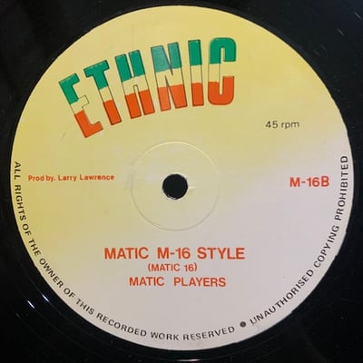 Matic 16 - Get Myself Together / Matic M-16 Style picture 2