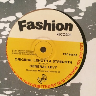 General Levy - The Right Thing / Original Length & Strength picture 3