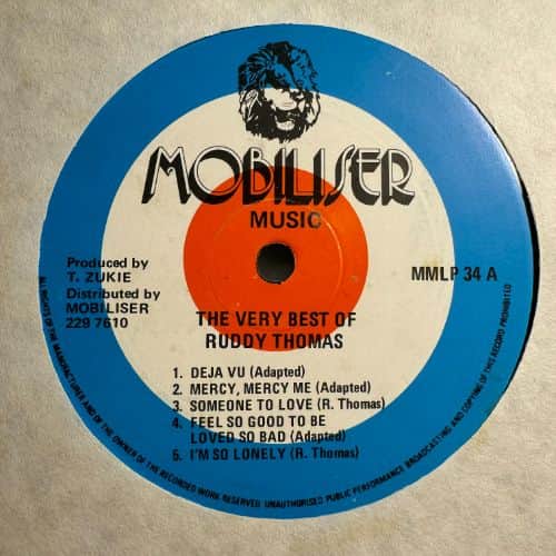 Ruddy Thomas – The Very Best Of Ruddy Thomas