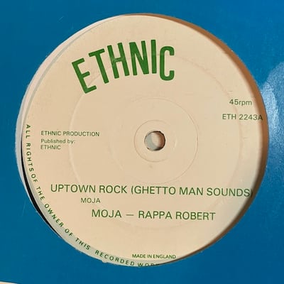 Moja, Rappa Robert - Uptown Rock (Ghetto Man Sounds) picture 2