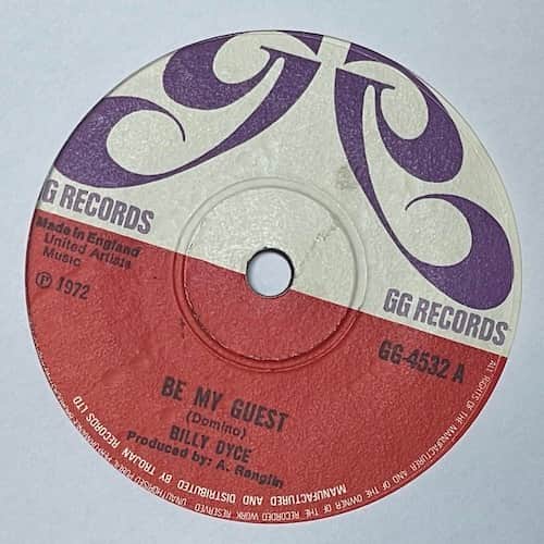 Billy Dice, U-Roy – Be My Guest / Way Down In South