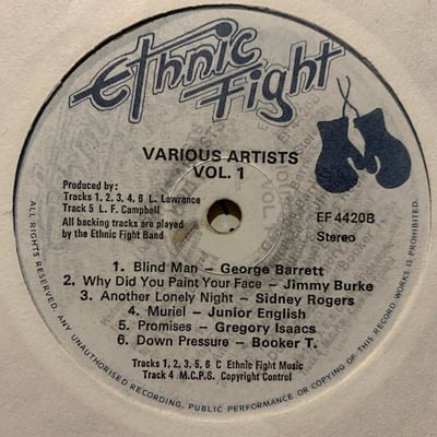 Various - Ethnic Fight Various Artists Vol. 1 picture 3
