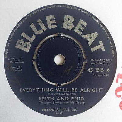 Keith & Enid, Trenton Spence & His Group - Worried Over You / Everything Will Be Alright picture 2