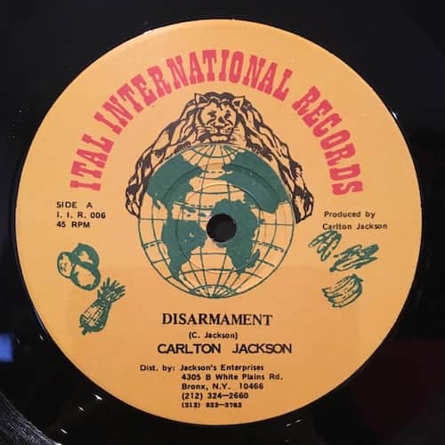 Carlton Jackson, Phyllis Barnes – Disarmament / Please Mr. Ocean