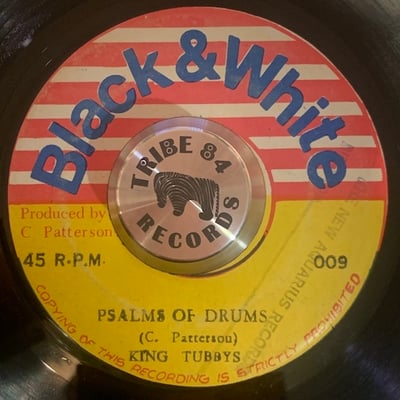 Dillinger, King Tubby - Healing Stream / Psalms Of Drums picture 2