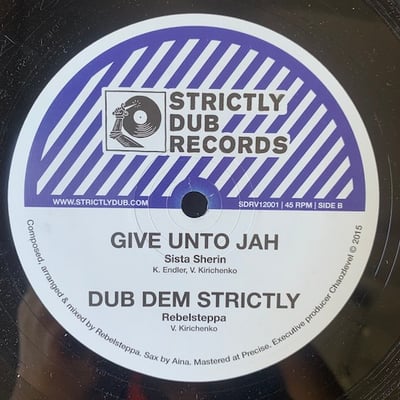 Stikki Tantafari, Sista Sherin, Rebel Steppa - None Shall Escape / Give Unto Jah picture 2