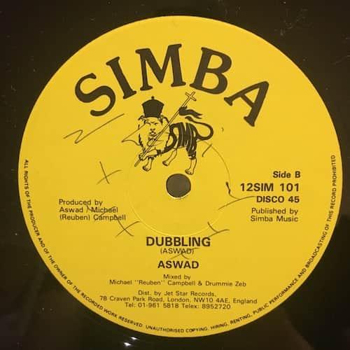 Aswad – Bubbling