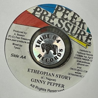 Ginnie Pepper - New World Order / Etheopian Story picture 2
