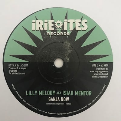 Lieutenant Stitchie, Lilly Melody - Free Up / Ganja Now picture 2