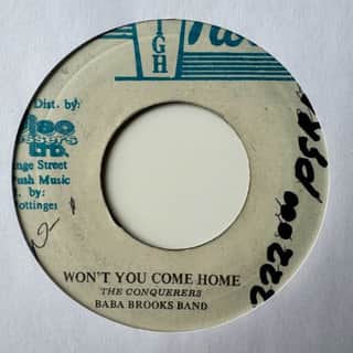 The Conquerors, The Baba Brooks Band – Won't You Come Home / La La Day
