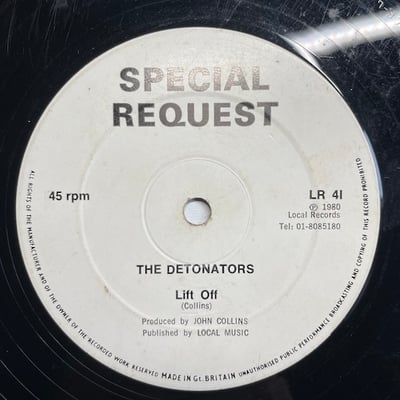 Victor Romero Evans, The Detonators - At The Club / Lift Off picture 2