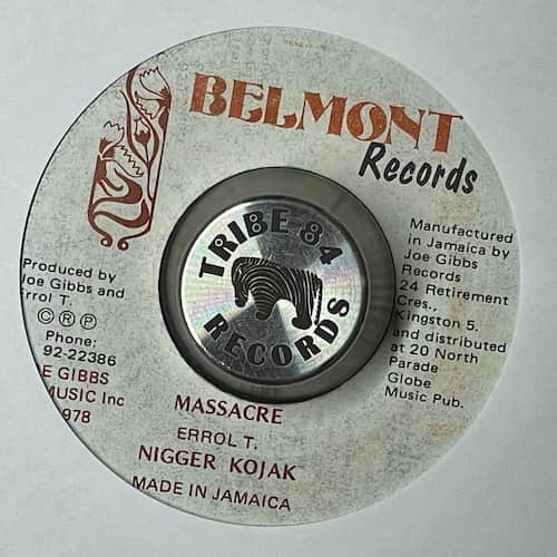Nigger Kojak – Massacre