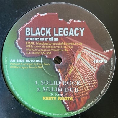 Keety Roots - War Of Attrition / Solid Rock picture 2