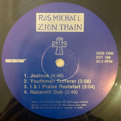 Ras Michael - Zion Train picture 3