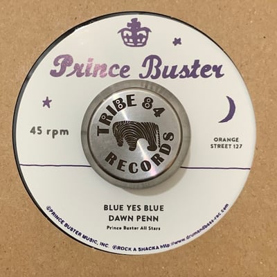 Dawn Penn, Prince Buster's All Stars, Prince Buster, Prince Buster's All Stars - Blue Yes Blue / Love Each Other picture 2