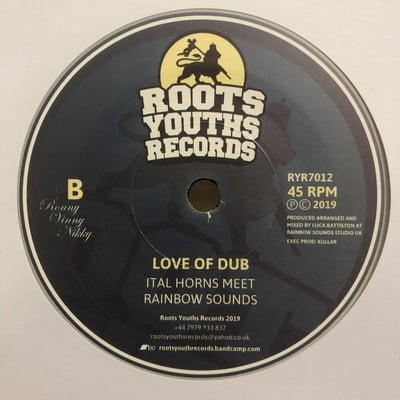 Ital Horns, Rainbow Sounds - Love Of Jah picture 2