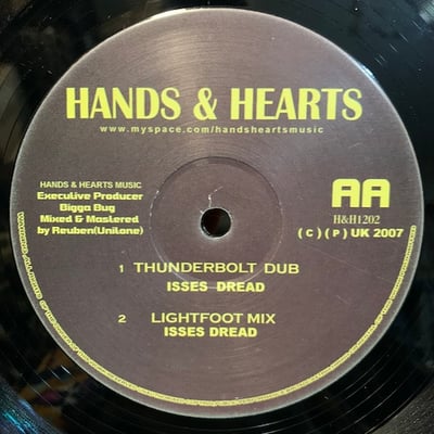 Daweh Congo, Isses Dread - Let Us Be Friends / Thunderbolt Dub picture 2