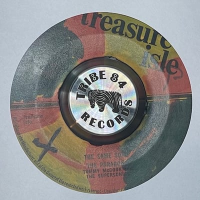 The Paragons, Tommy McCook & The Supersonics, Tommy McCook & The Supersonics - The Same Song / Soul Serenade picture 2