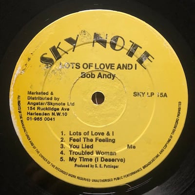 Bob Andy - Lots Of Love And I picture 3