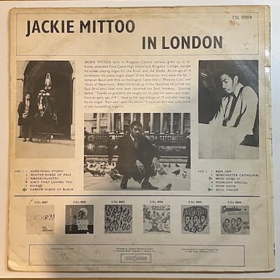 Jackie Mittoo - In London picture 2
