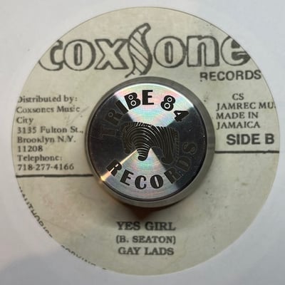 The Gaylads - No Good Girl / Yes Girl picture 2
