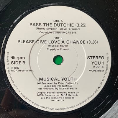Musical Youth - Pass The Dutchie picture 4