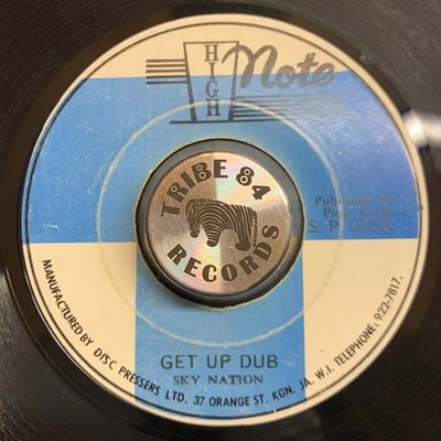 Jackie Edwards, Sky Nation - Get Up / Get Up Dub picture 2