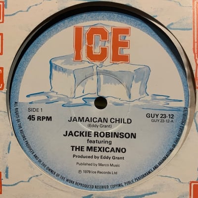 Jackie Robinson, The Mexicano - Jamaican Child picture 2