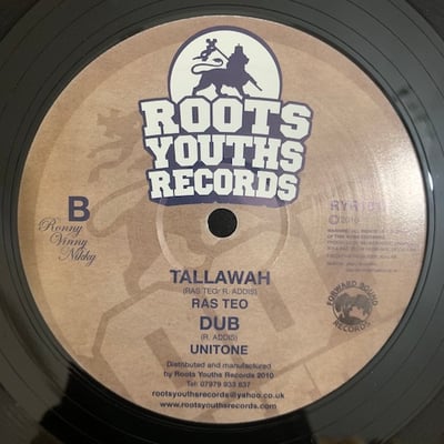 Ras Teo, Unitone - Entah / Tallawah picture 2