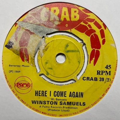 Little Roy, Winston Samuels - Without My Love / Here I Come Again picture 2