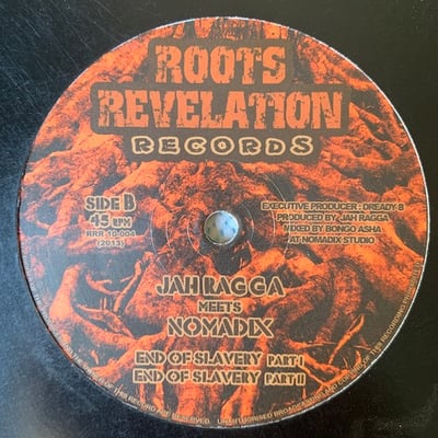Jah Ragga, Nomadix - African Jazz / End Of Slavery picture 2