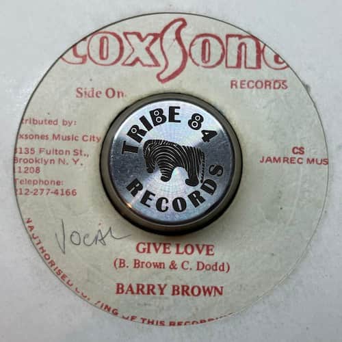 Barry Brown – Give Love