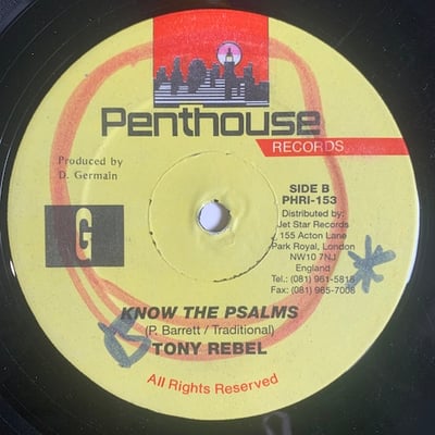 Tony Rebel - Know Jah picture 2